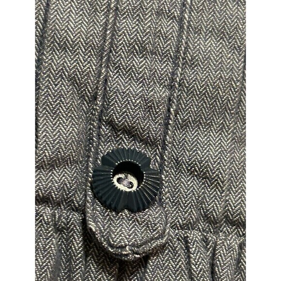 Matilda Jane Chambray Dress Girls You & Me Blue Lined Jumper Toddler Size 2 - Picture 6 of 14